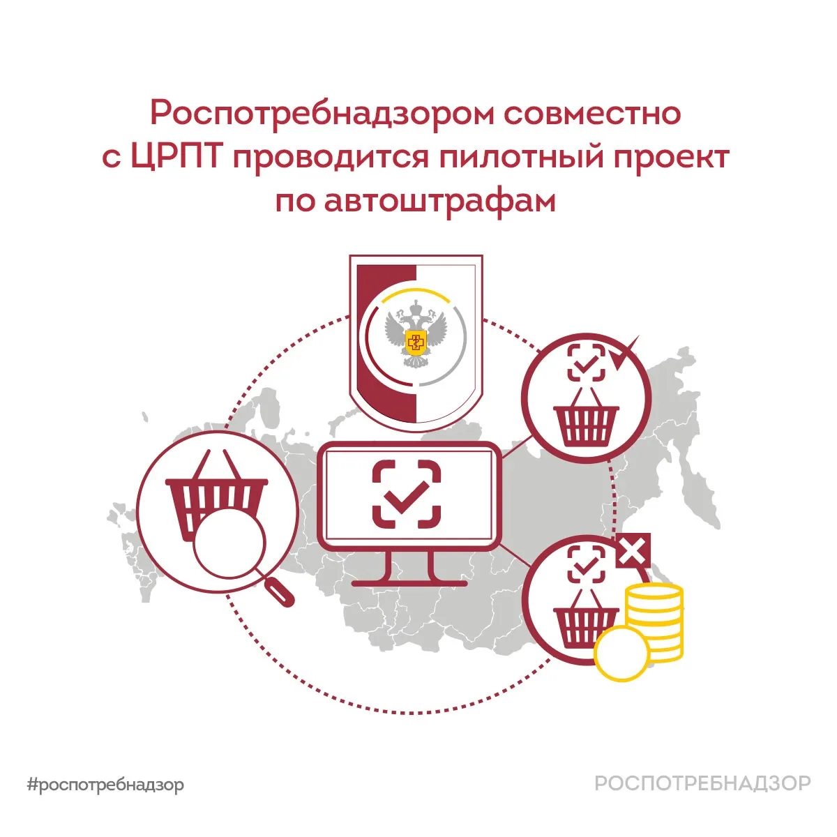 Роспотребнадзором совместно с ЦРПТ во всех субъектах РФ проводится пилотный проект по ф...