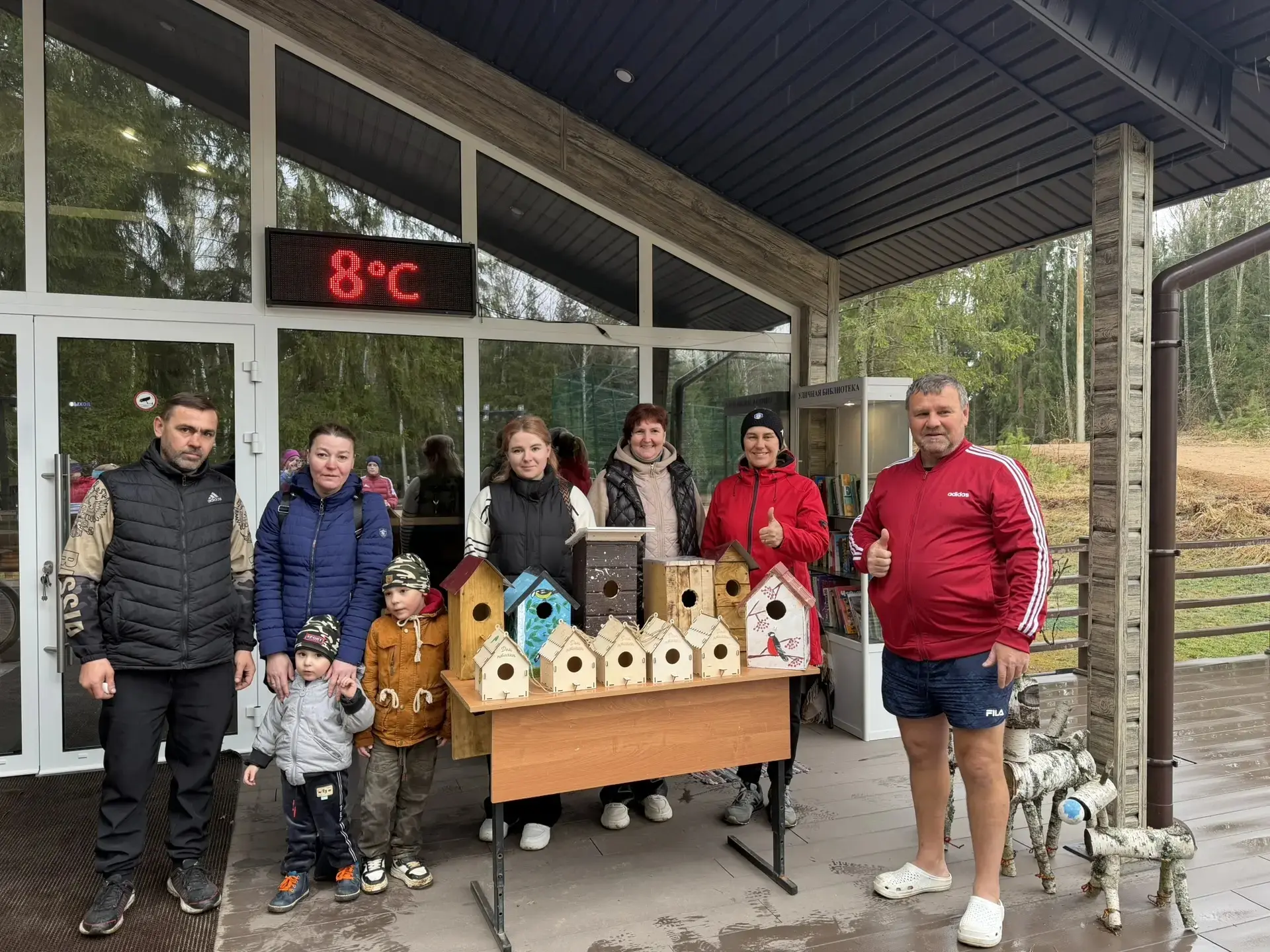 Завершился конкурс «Домик для птиц!»🐦‍⬛, организованный спортивным клубом "Азбука спорта". Наши вос