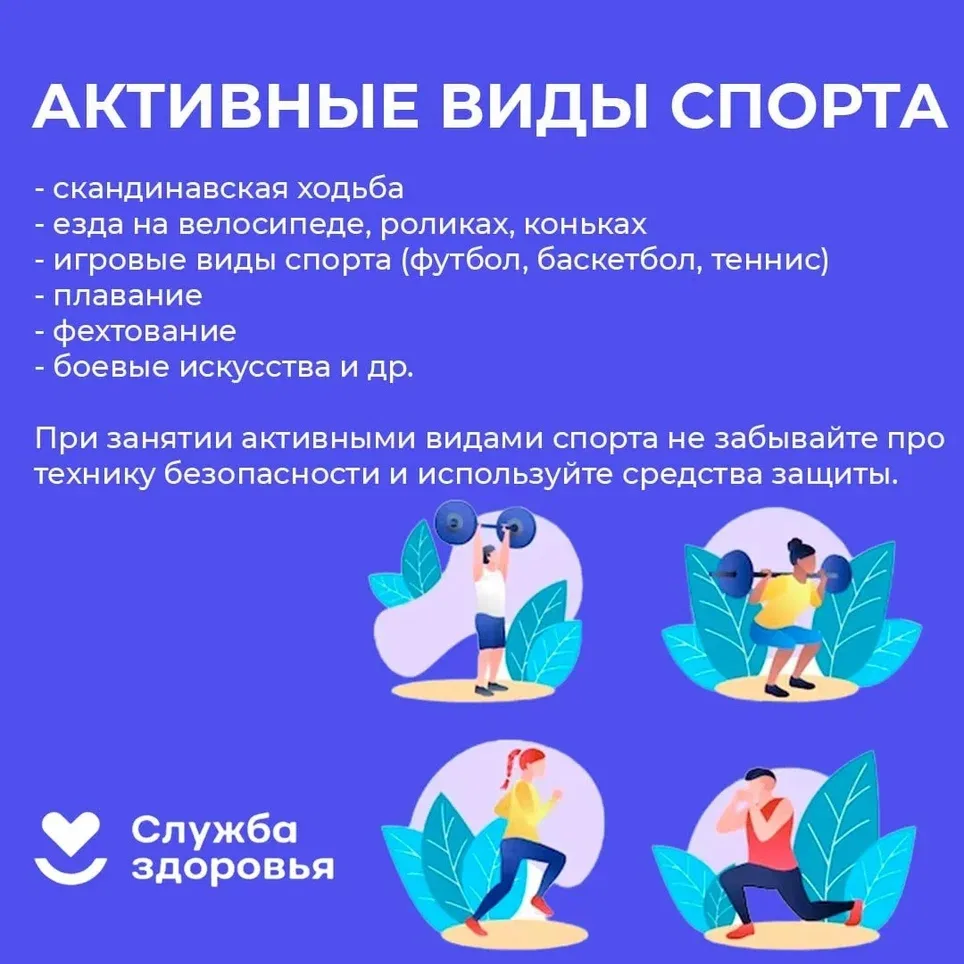 🏃‍♂️ Неделя популяризации активных видов спорта: время двигаться!