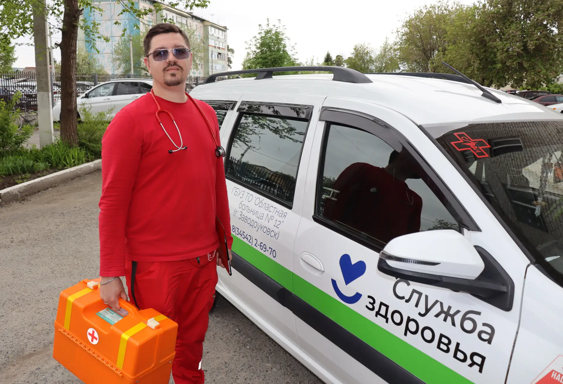 Медицинский транспорт в Областной больнице №12: надёжность и оперативность на службе зд...