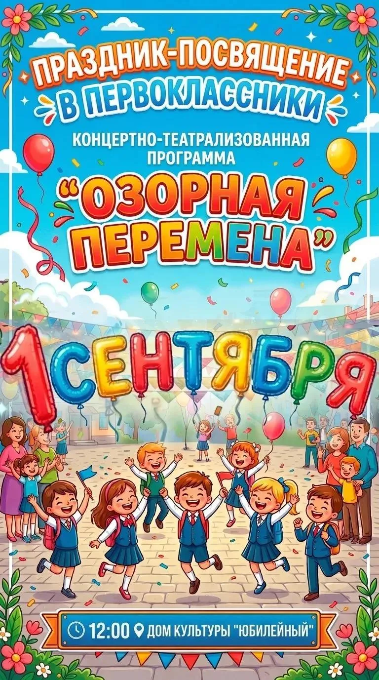 🤗 Дорогие первоклассники!