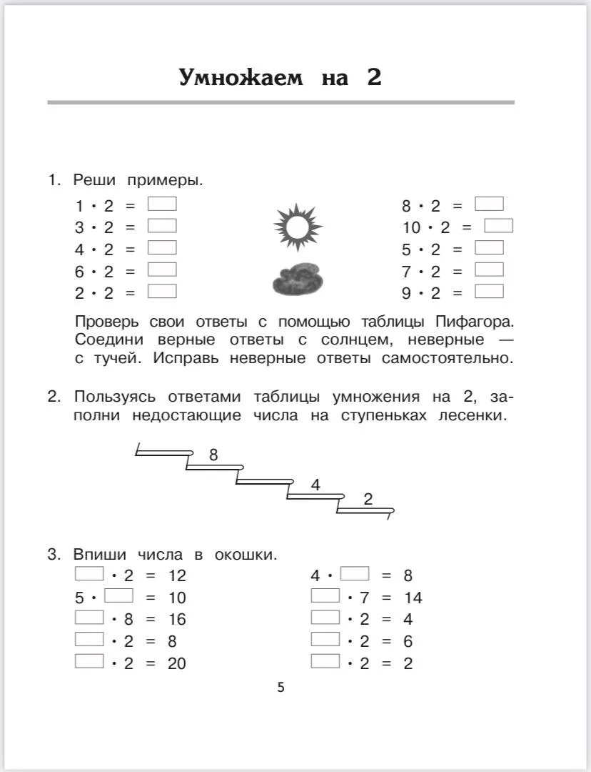 📚 Запоминаем таблицу умножения