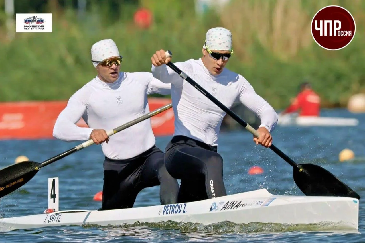 🥇Захар Петров и Иван Штыль выиграли золото на чемпионате мира по гребле в Польше