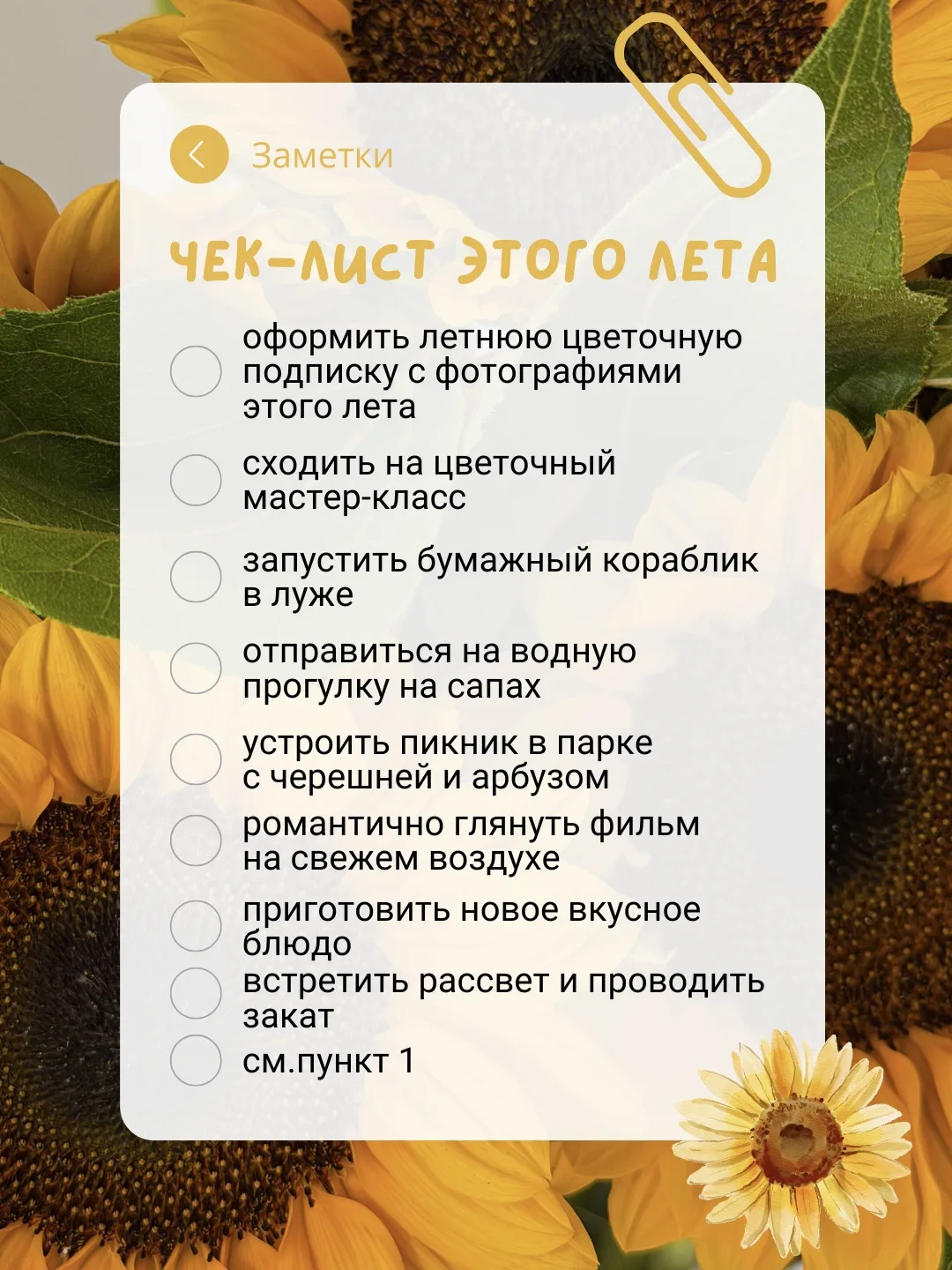 не упустить лето? легко!
