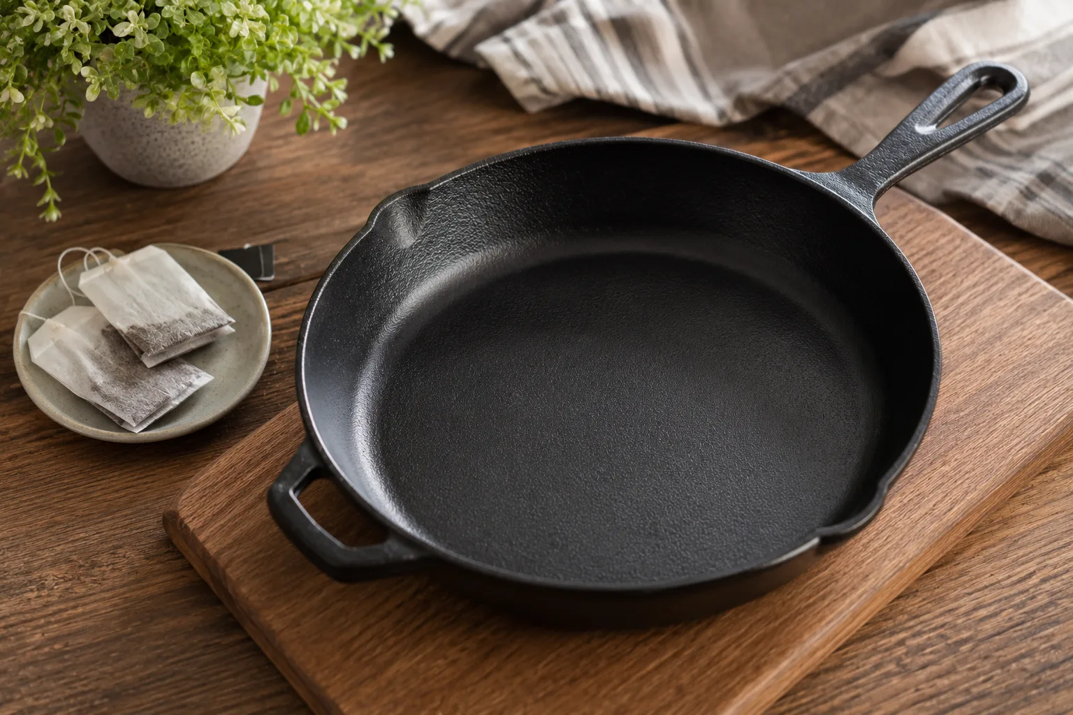 🍳 Чай поможет убрать нагар: необычный способ очистки посуды

Даже при регулярном уходе на сковороде