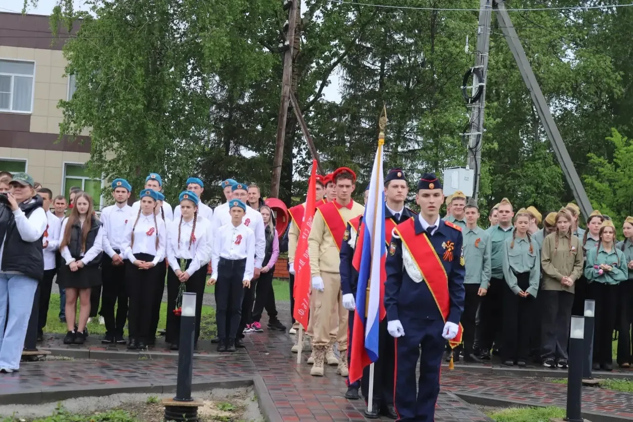 Слет в Степном объединил юных патриотов Калининского района  ♦️Он прошёл в 21-й раз, и главный его о