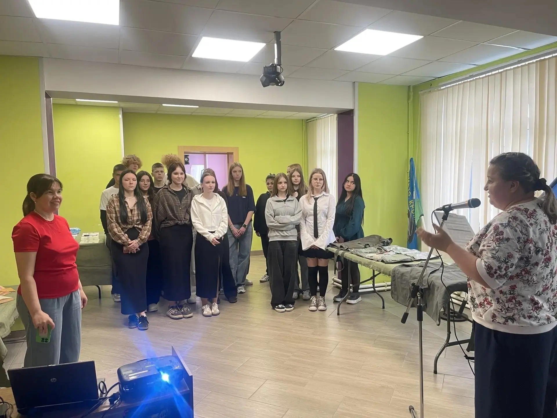 "Доброе Сердце" в действии!  Старший волонтерский отряд "Доброе Сердце" на базе 9"А" класса принял а