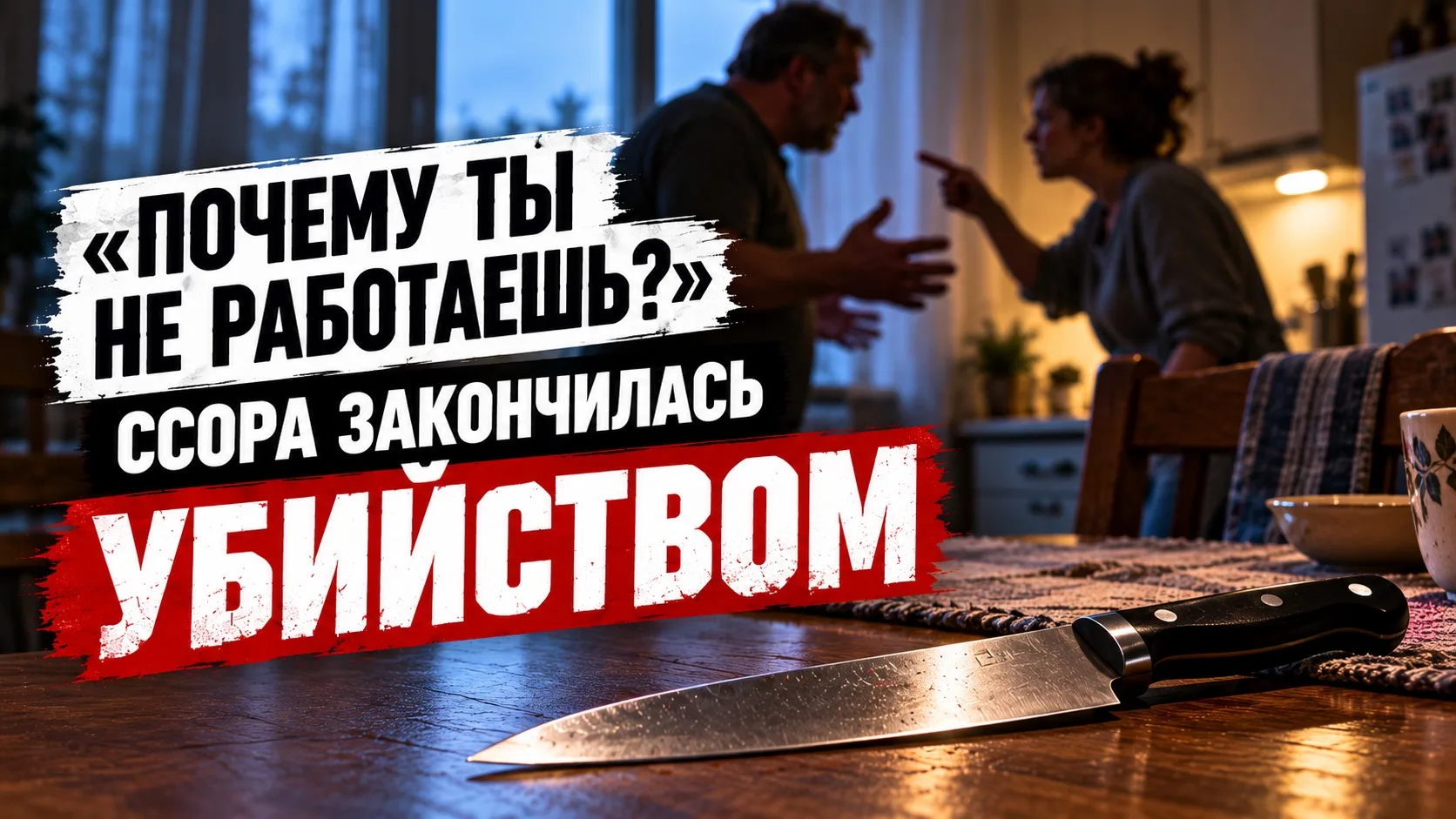 🔪 «Почему ты не работаешь?»: обычная ссора на Камчатке закончилась убийством