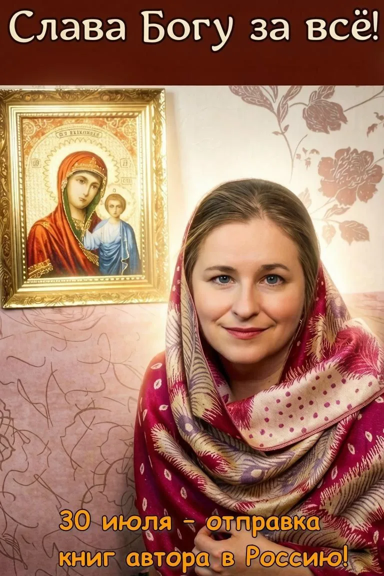 Братья и сестры, 30 ИЮЛЯ (завтра рано утром) будет отправка книг православной поэтессы Юлии Зельвинс