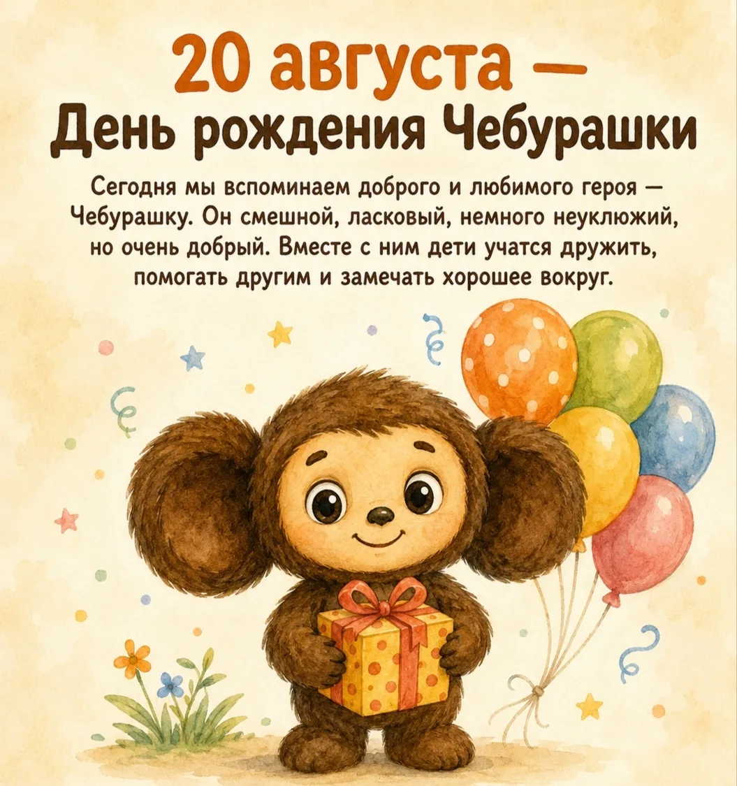 Именно в этот день в 1996 году вышла книга Эдуарда Успенского "Крокодил Гена и его друз...