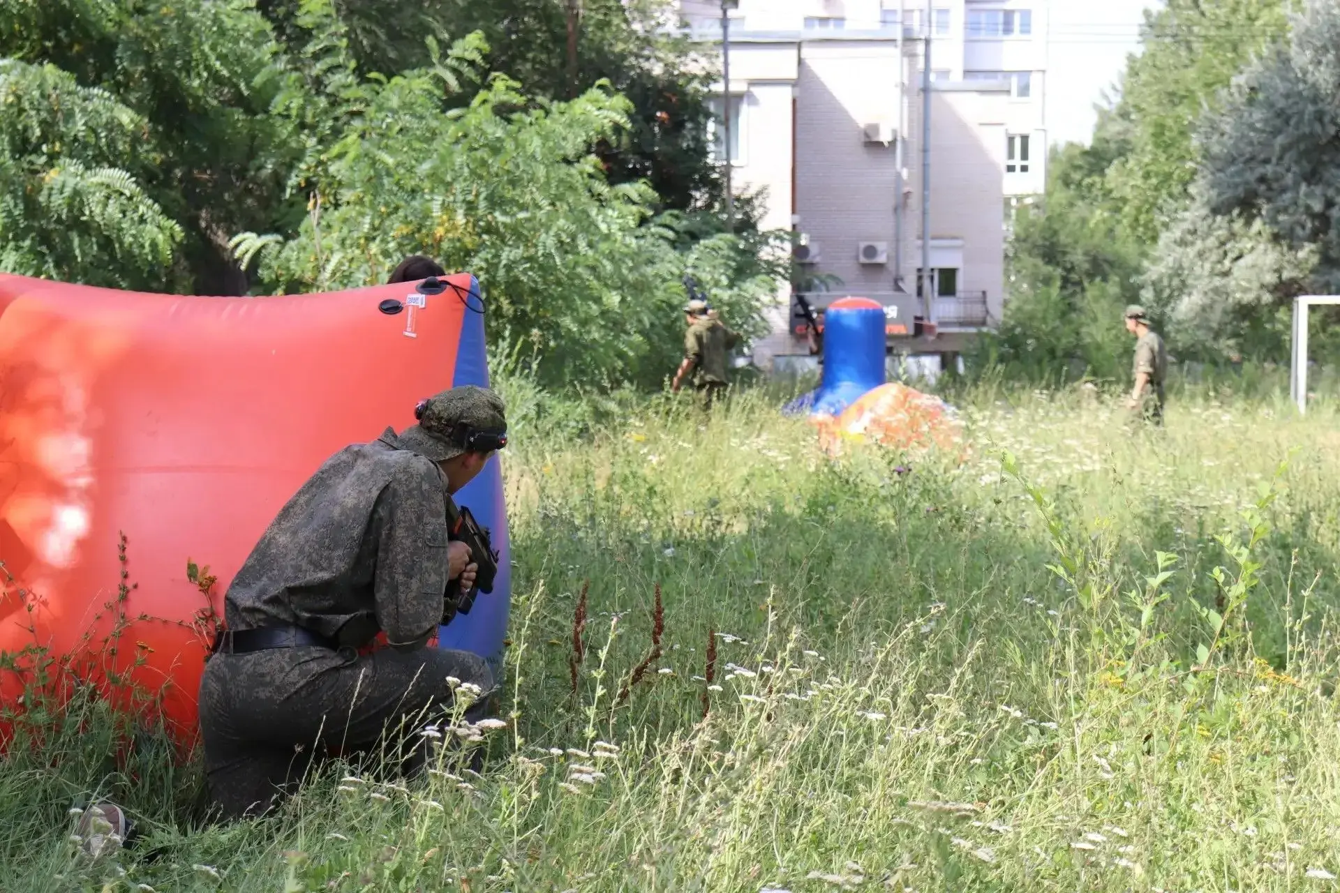 Юнармейская команда продолжает подготовку к окружному этапу «Гвардеец-2026»
 
На базе Саратовского к