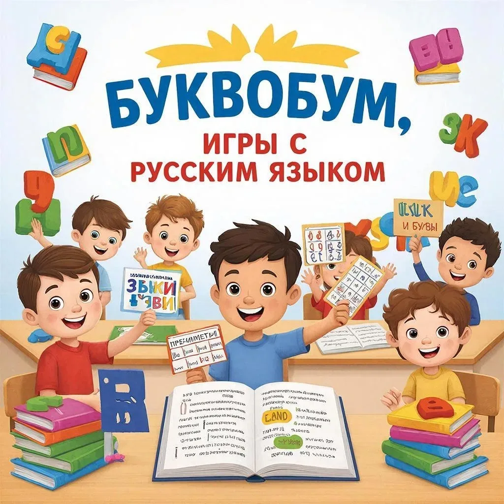 📚 «БуквоБум: игры с русским языком» — учимся с радостью! 🎉