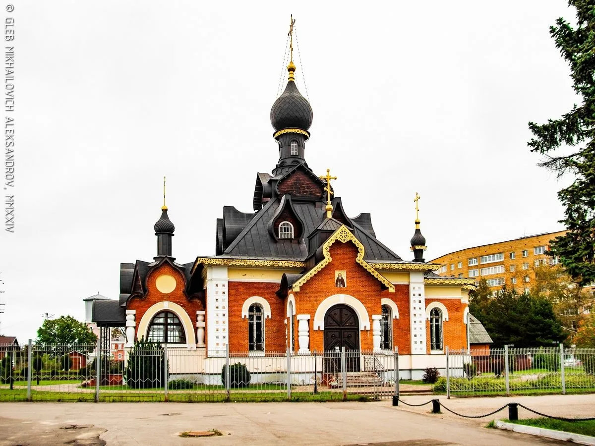 Александров. Храм Серафима Саровского, 1905.