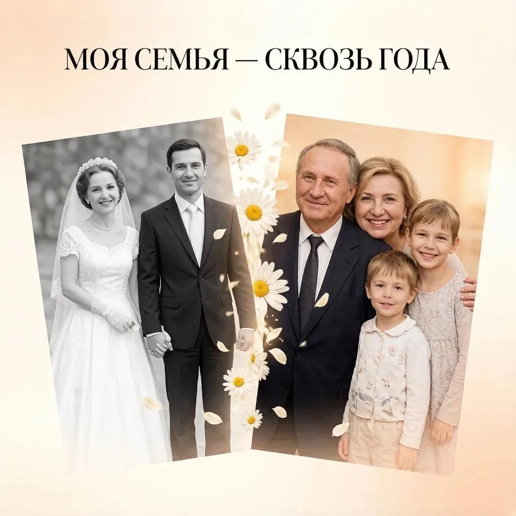 Ваша семья - это целая история, которую хочется рассказать? 💞