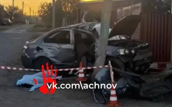 😨В Магнитогорске бесправник погиб после столкновения с электроопорой