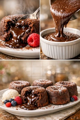 ШОКОЛАДНЫЙ ФОНДАН С ЖИДКИМ ЦЕНТРОМ — ШОКОЛАДНАЯ МАГИЯ НА ВАШЕМ СТОЛЕ! 🍫🌋