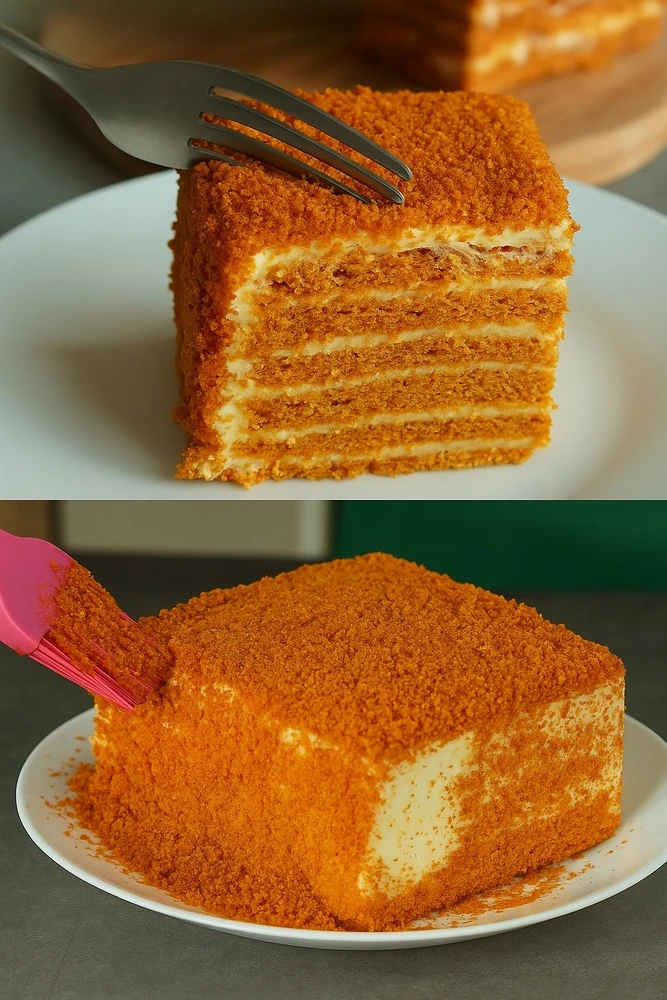 Идеальный медовик 🥧