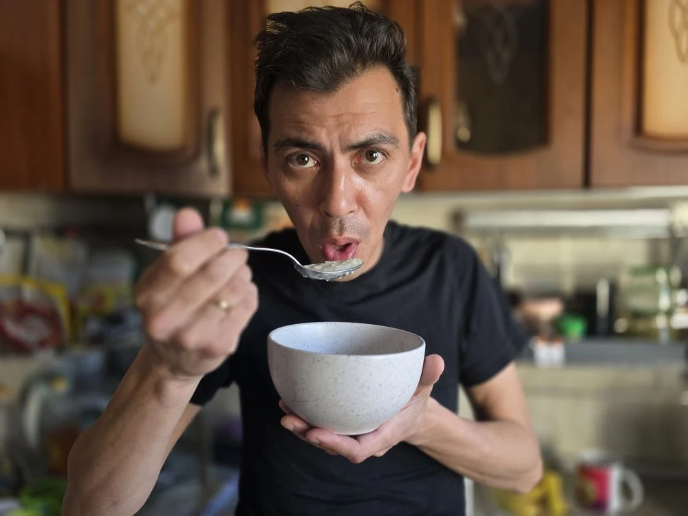 Я вам уже говорила, что от вкусных пищ муж Игорь отказаться пока не готов. Но вот с веч...