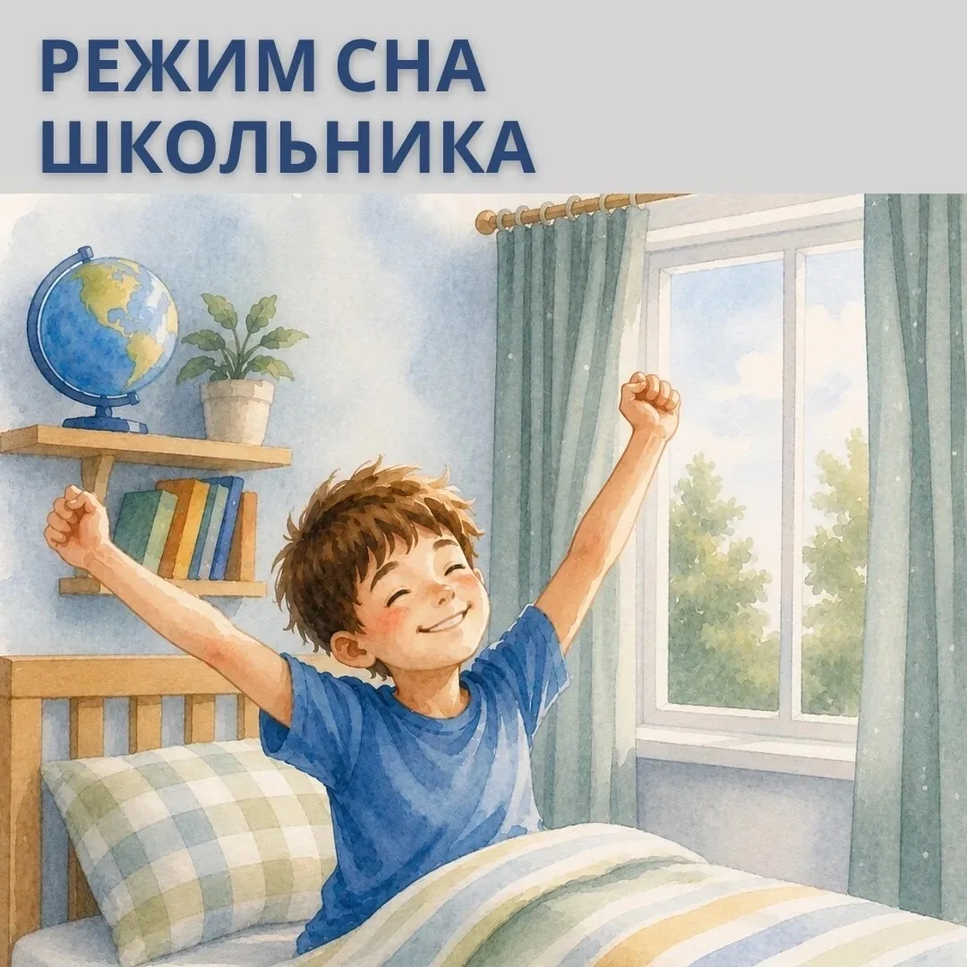 Режим сна школьника