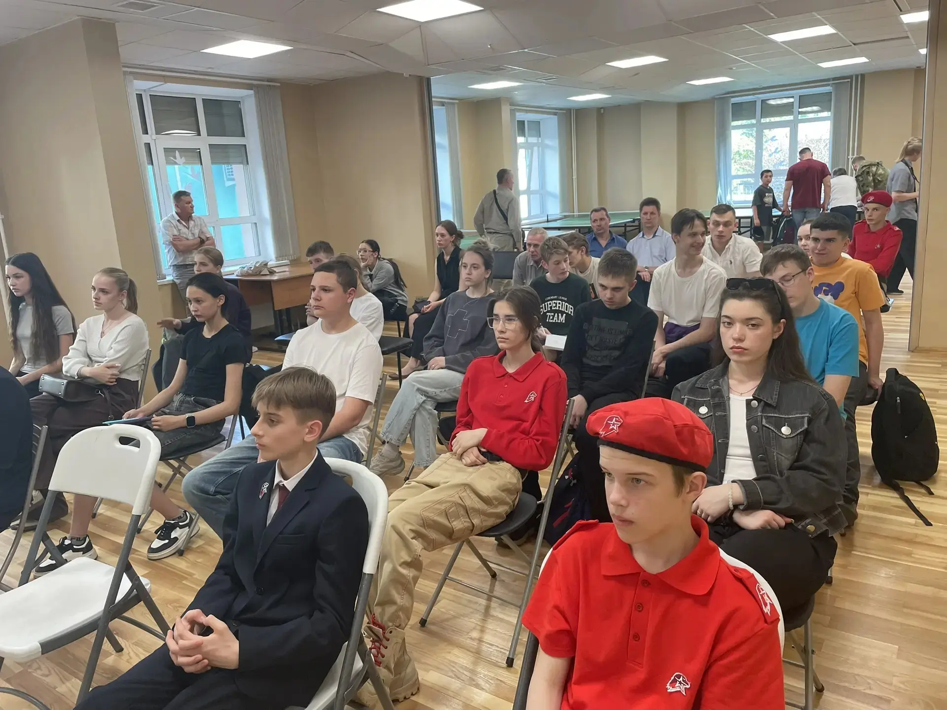 «Год позади — цели впереди: собрание командиров в Доме Юнармии»  19 мая в Доме Юнармии Приморского р