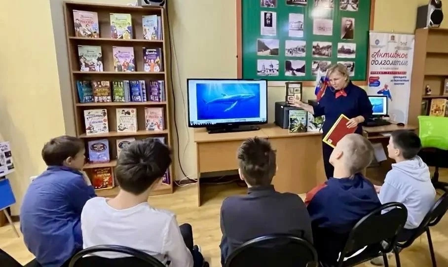 В рамках недели экологической книги, ко Всемирному дню защиты животных, участники позна...