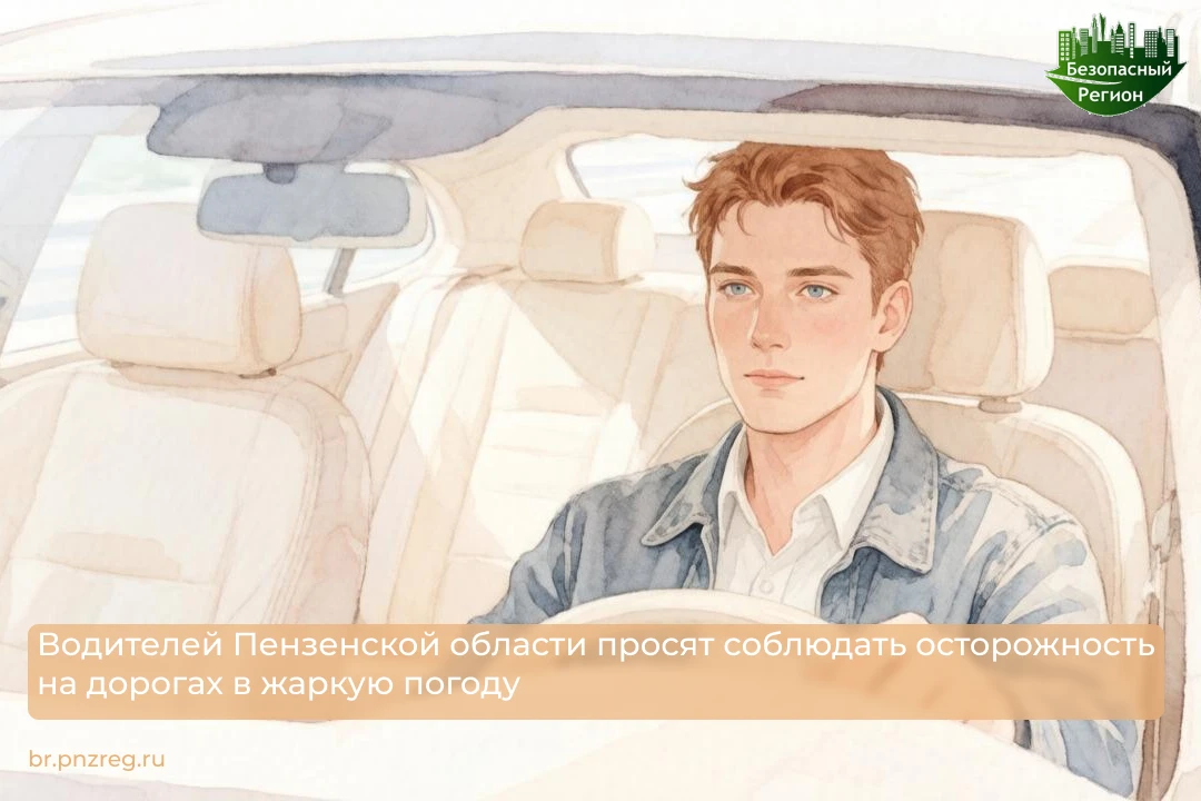Водителей Пензенской области просят соблюдать осторожность на дорогах в жаркую погоду

ГБУ «Безопасн