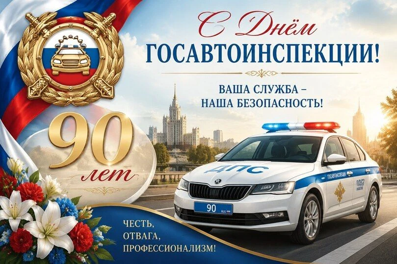 Уважаемые сотрудники и ветераны Госавтоинспекции Волоконовского округа!