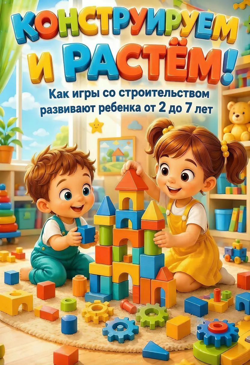 Папка - передвижка «Конструируем и растём!»