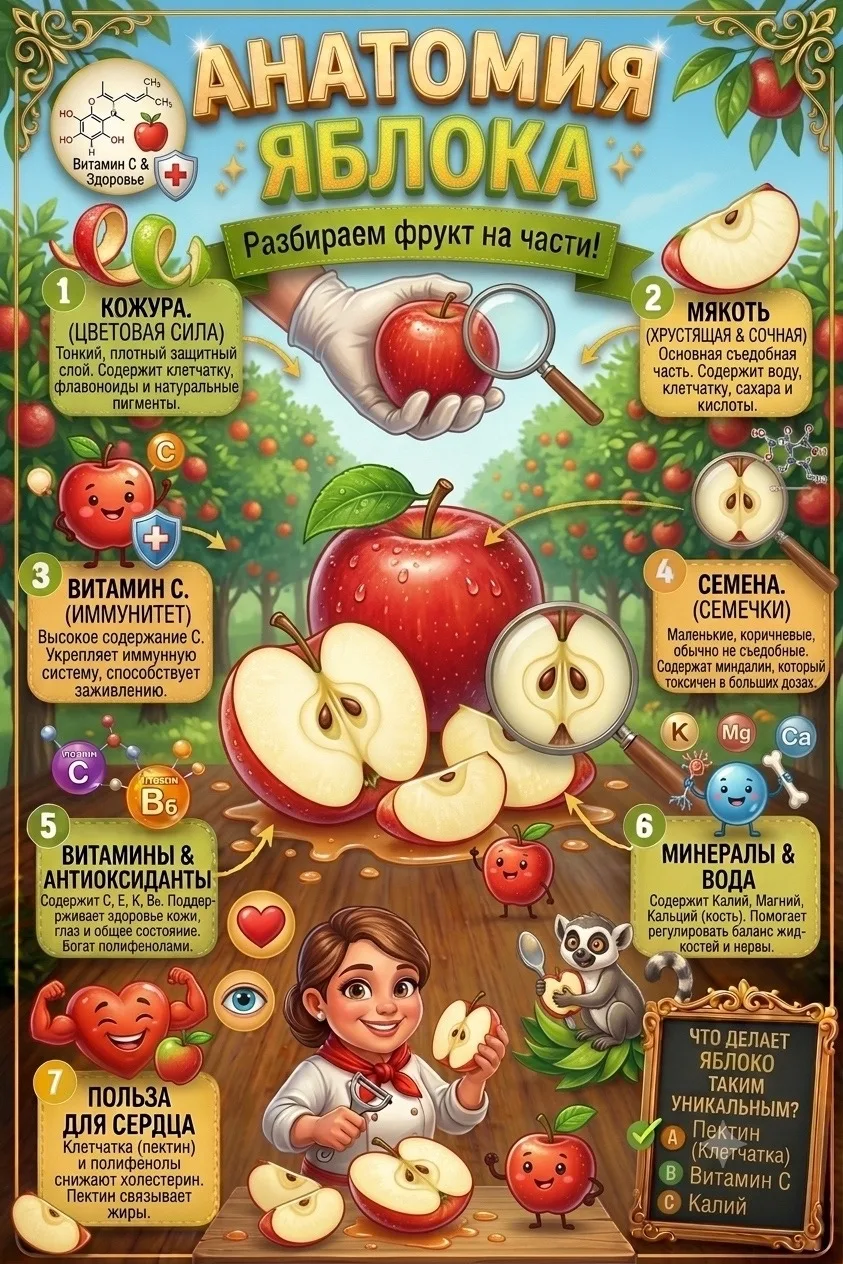 Изучаем фрукты 🍎🍏🍊