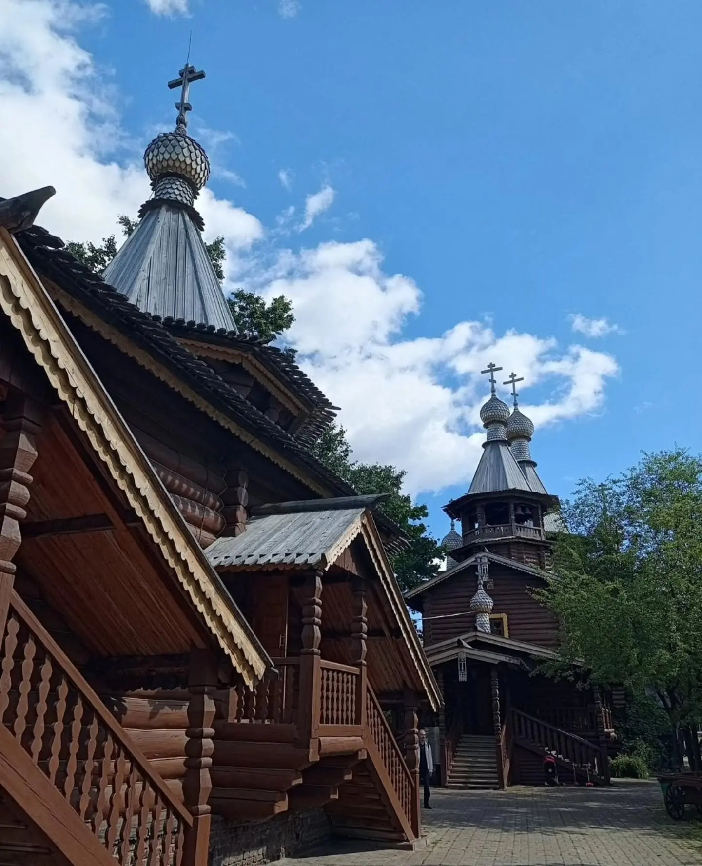 ⛪️ Красота Георгиевского храма на Коптевском бульваре