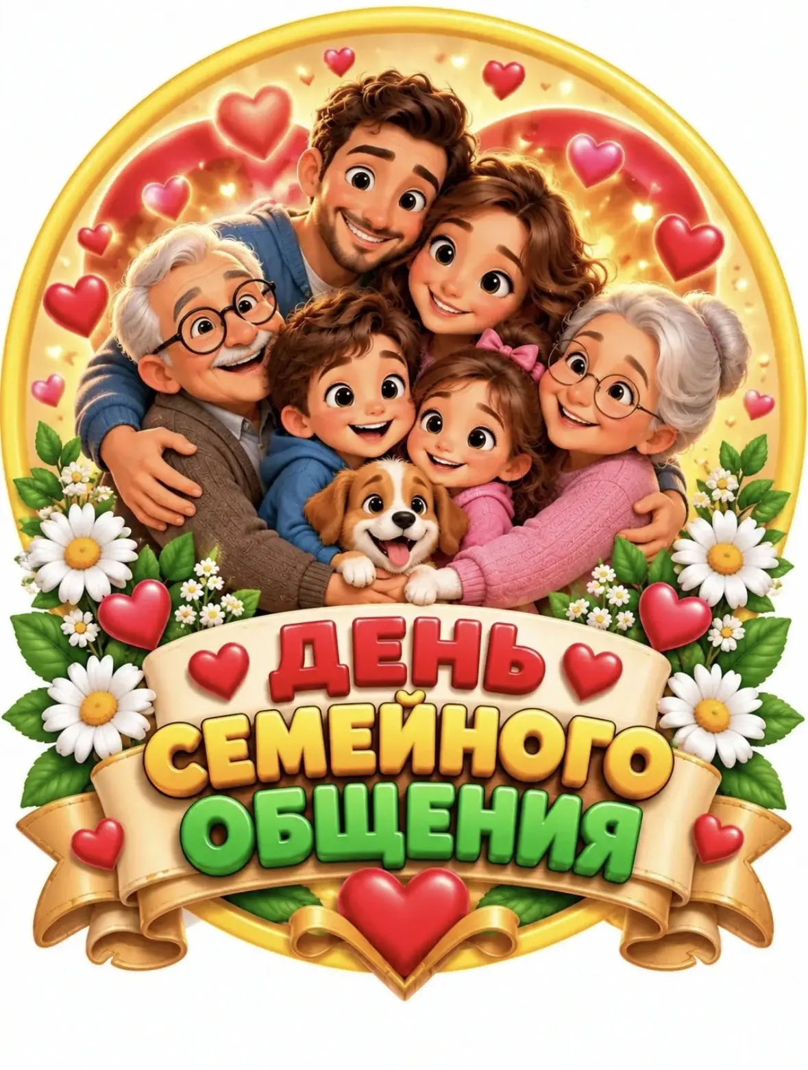 12 сентября — День семейного общения ❤️
