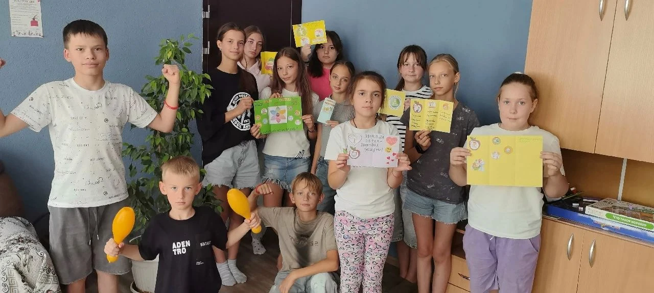 «В здоровом теле — здоровый дух» . В завершении спортивного сегодняшнего дня ребята вып...