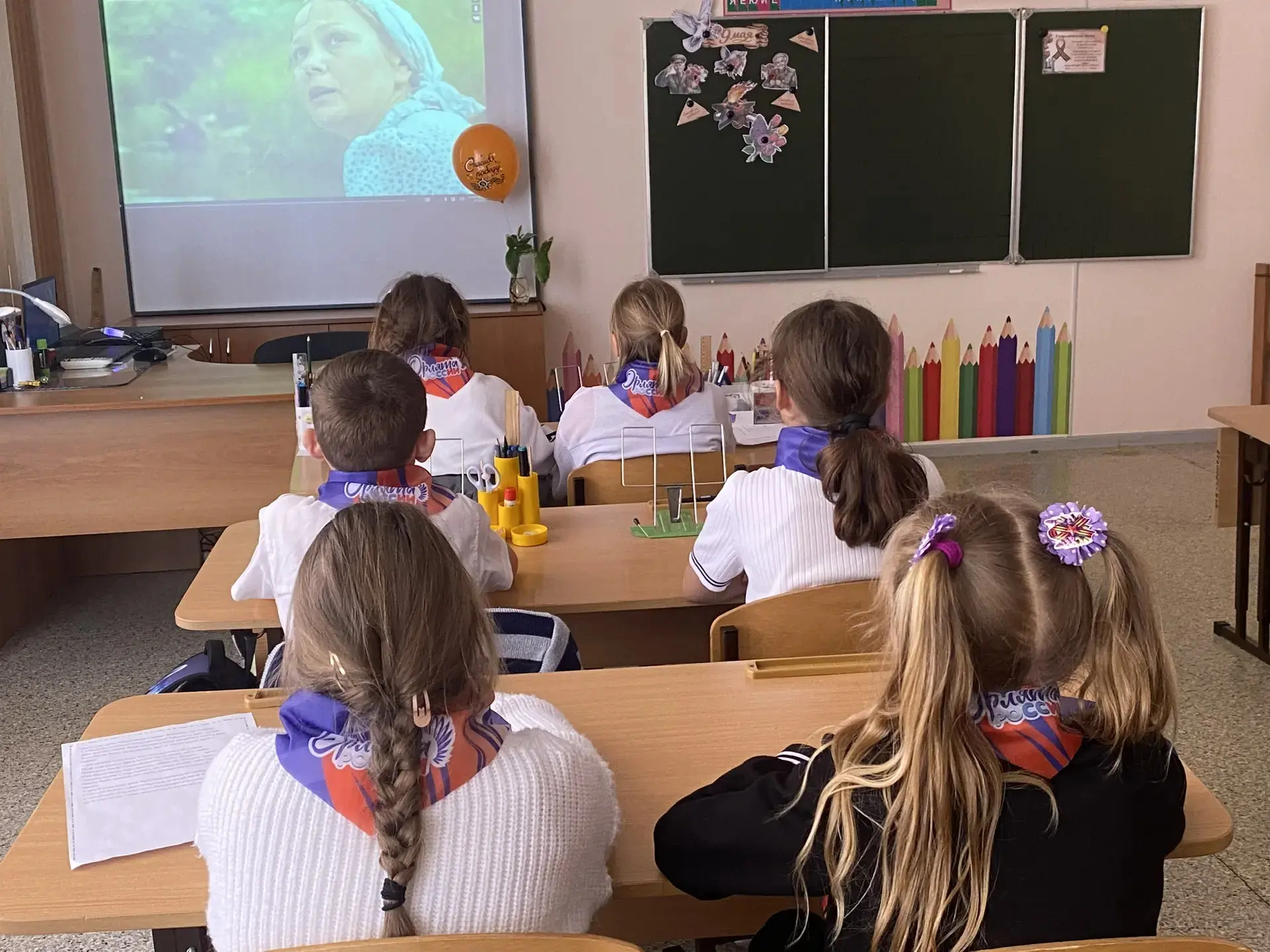 В преддверии праздника Победы сегодня наши ученики посмотрели кинофильмы с соответствую...
