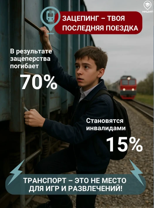 ❌ Игры с транспортом — это смертельный риск!