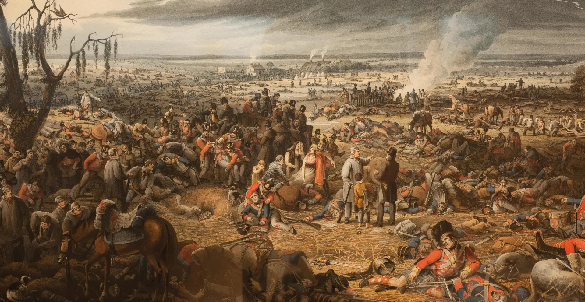 После битвы при Ватерлоо в 1815 году поля усеивали не только трупы, но и здоровые зубы погибших солд