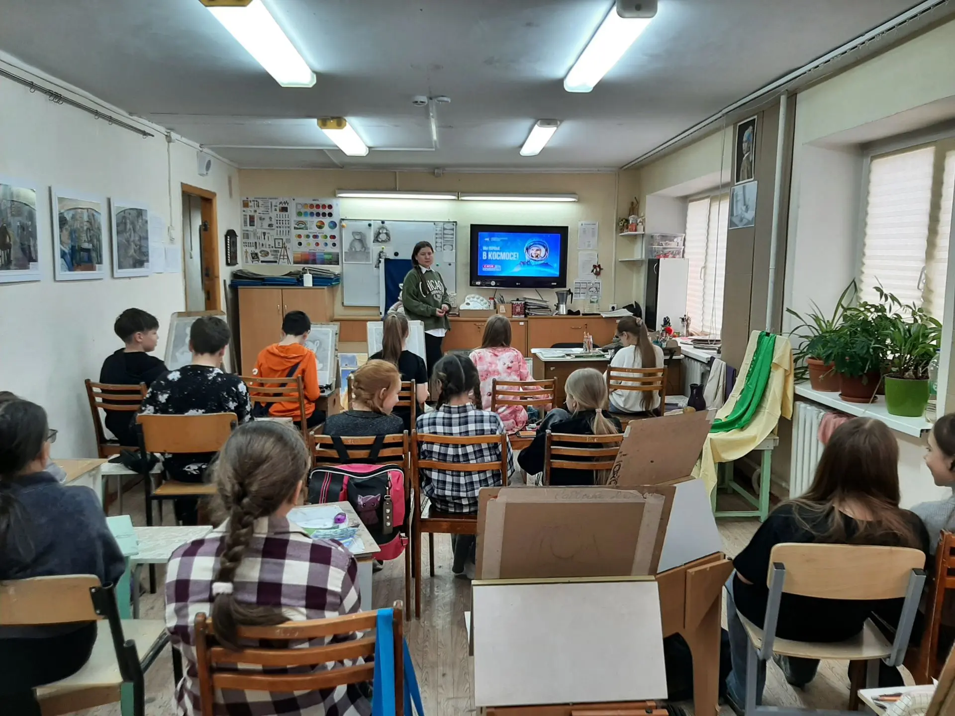 В рамках Первой российской Недели космоса, приуроченной к 65‑летию первого полёта челов...