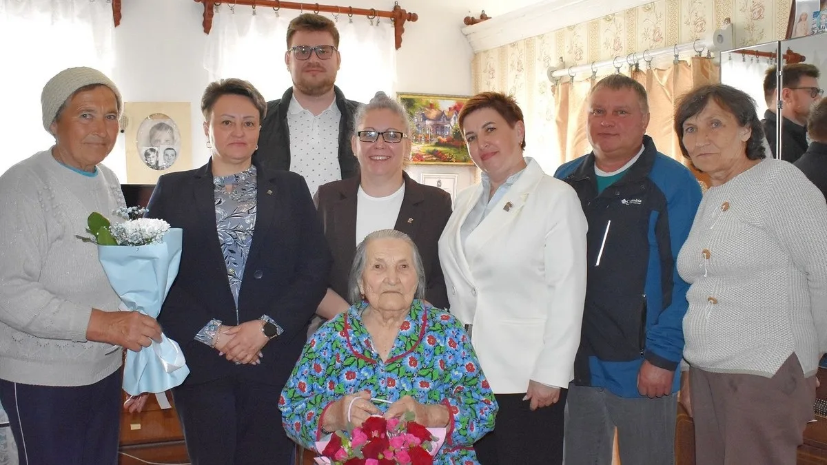 🎂 29 мая вековой юбилей отметила жительница села Срезнево Пелагея Ефимовна Казакова.
