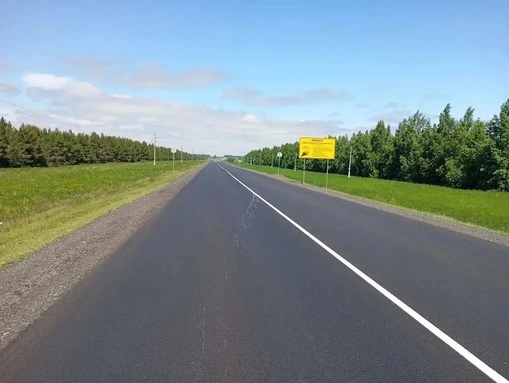 Близится к завершению ремонт участка км 57+095 –  км 58+286 автомобильной дороги «Алекс...