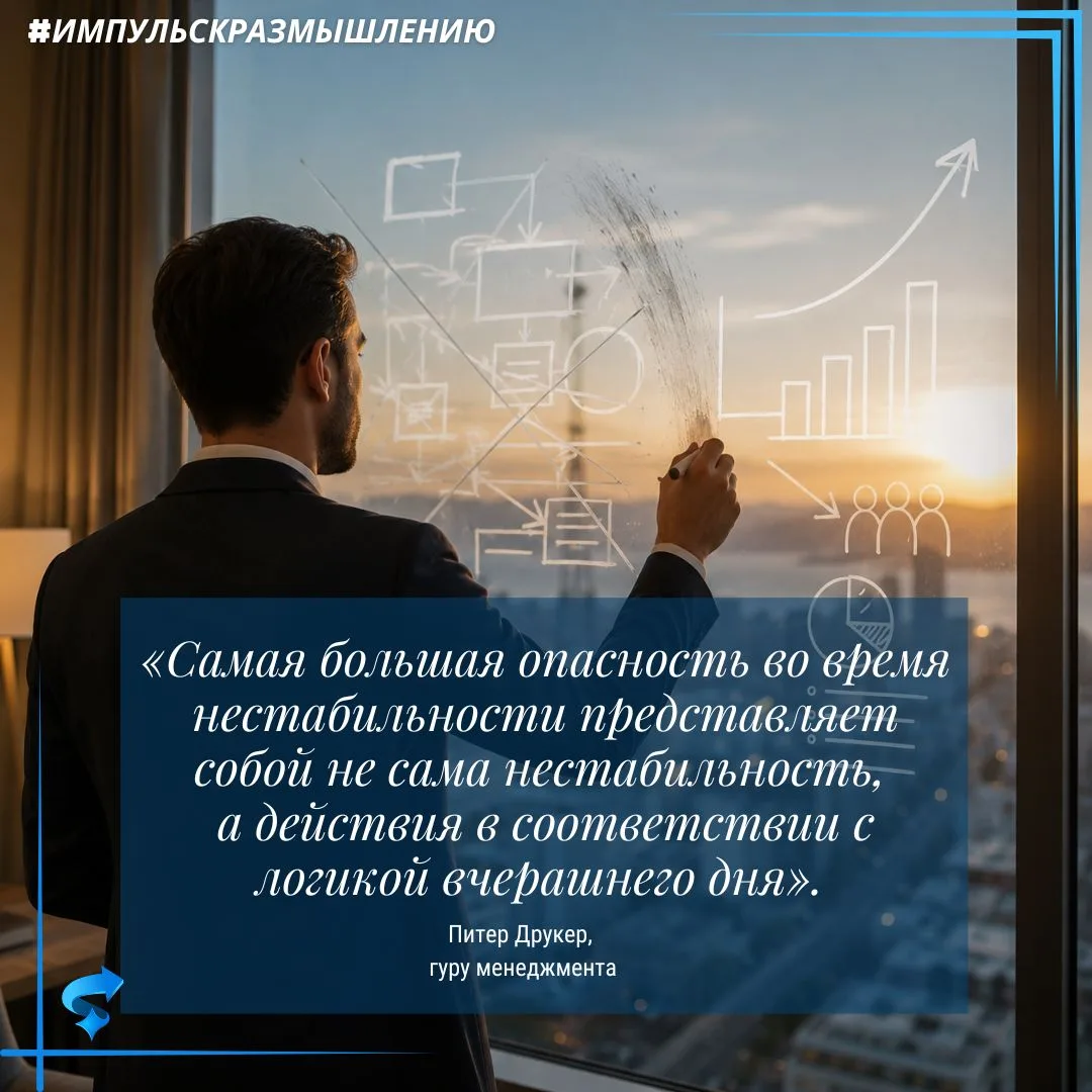«Самая большая опасность во время нестабильности представляет собой не сама нестабильность, а действ