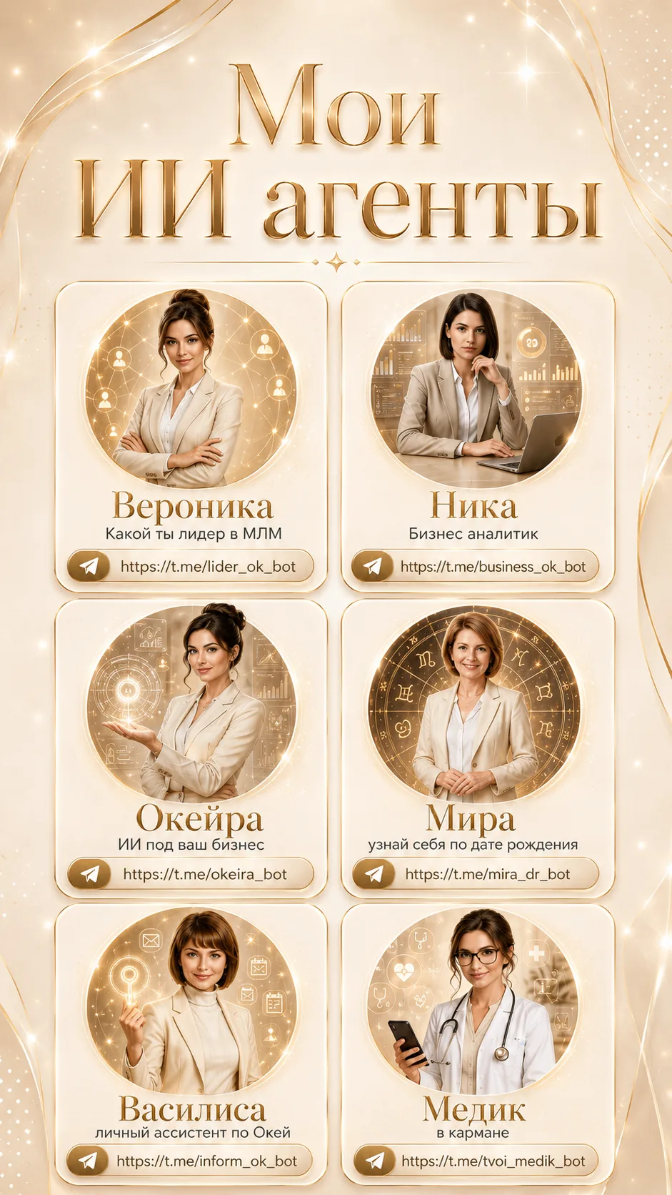 МОИ ИИ ПОМОЩНИКИ