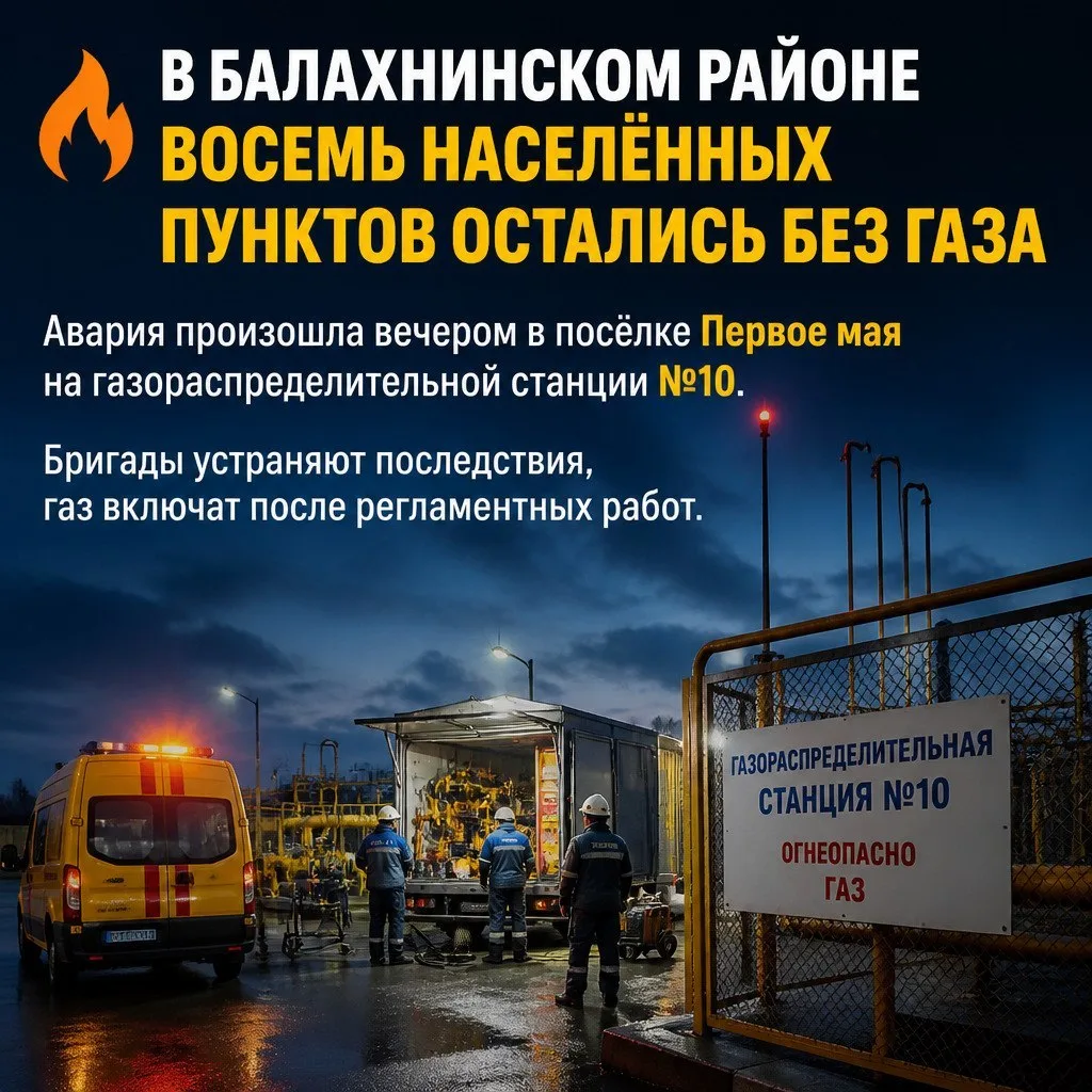 Восемь населённых пунктов Балахнинского района — без газа