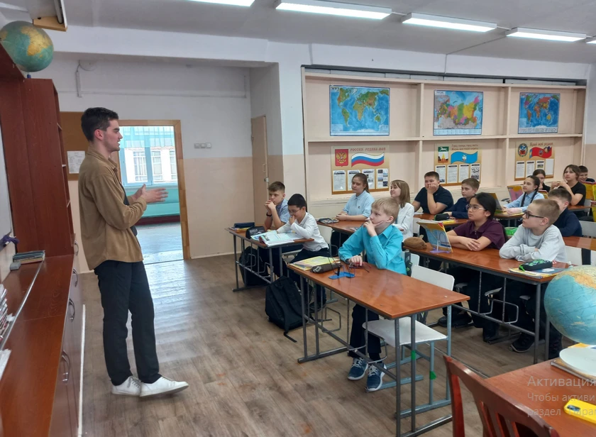 "Сохранение лесов от пожара"  В рамках экологического воспитания в МБОУ СОШ №114 для учащихся 5 клас