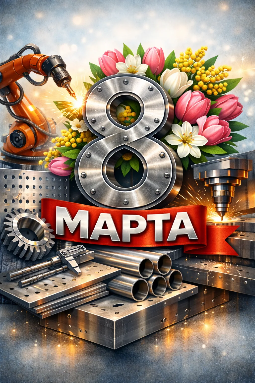 Поздравляем, дорогие женщины!
