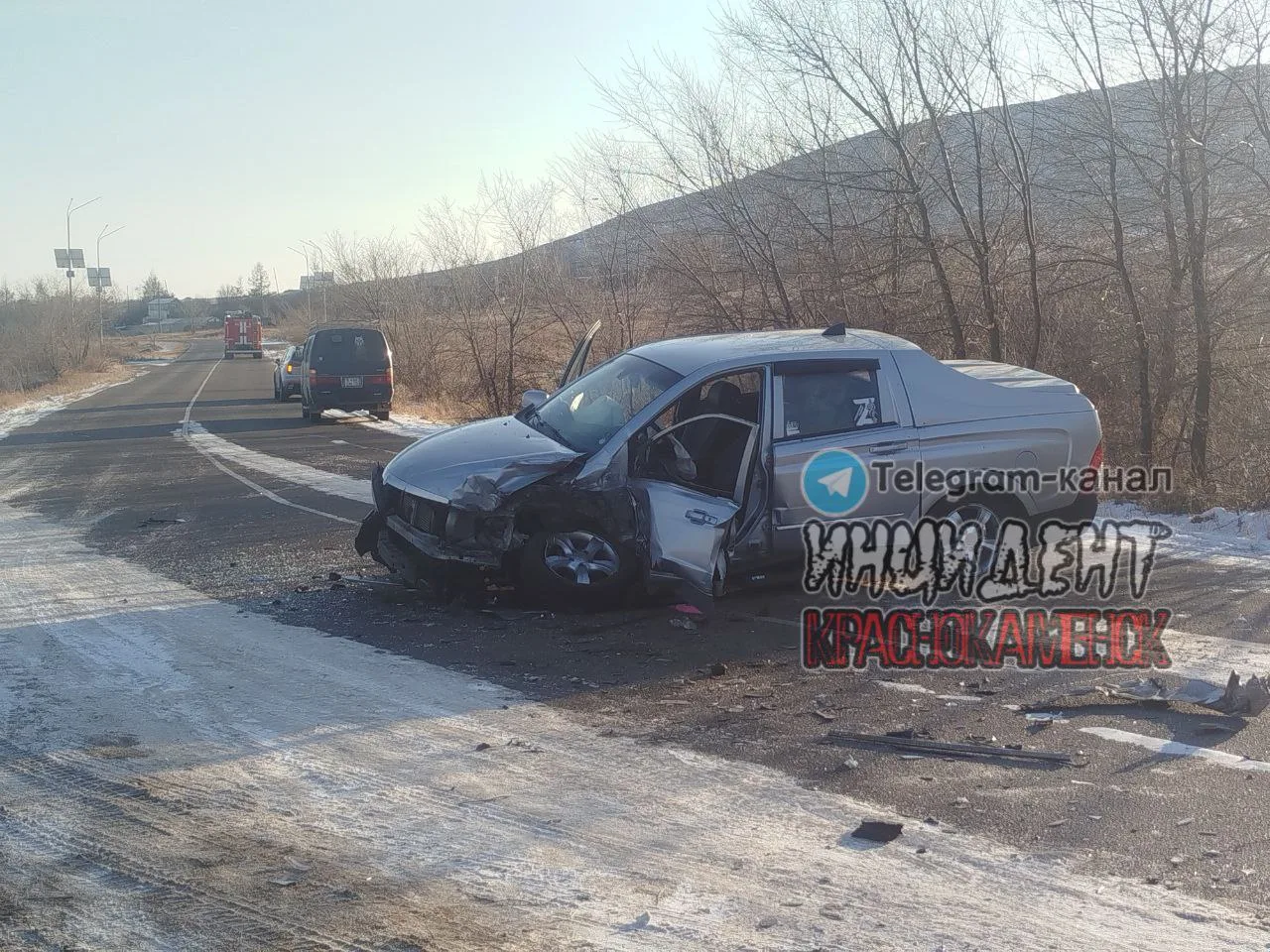 "Трубу жалко, новая была."  СВОшник влетел в углевоз в Краснокаменске. Есть пострадавшие  В начале ч