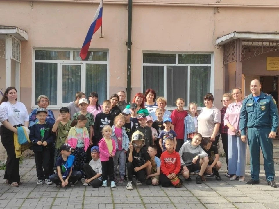 У нас в гостях сотрудники пожарной части №36.