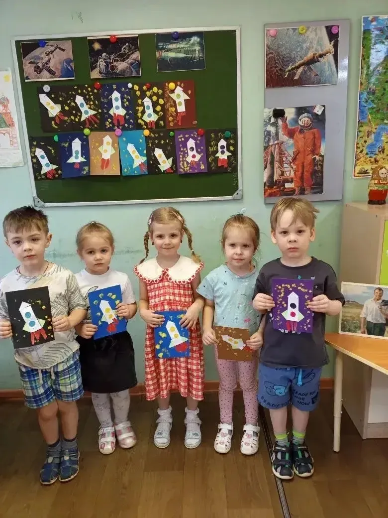 🌟В дошкольных отделениях прошло яркое и космическое событие – День Космонавтики!   🚀Дети с большой р