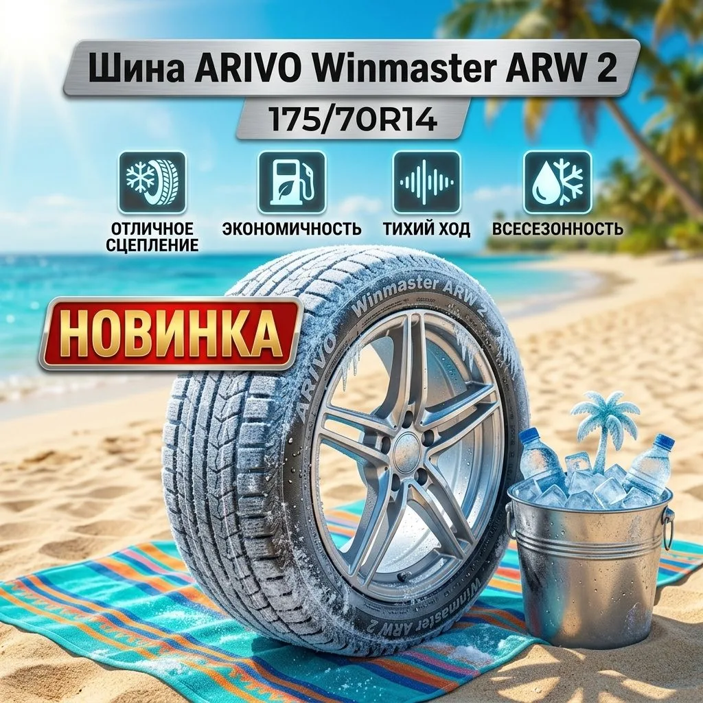 Готовь сани летом! 🚀Ловите супервыгодную возможность: зимние шины Arivo Winmaster ARW2...