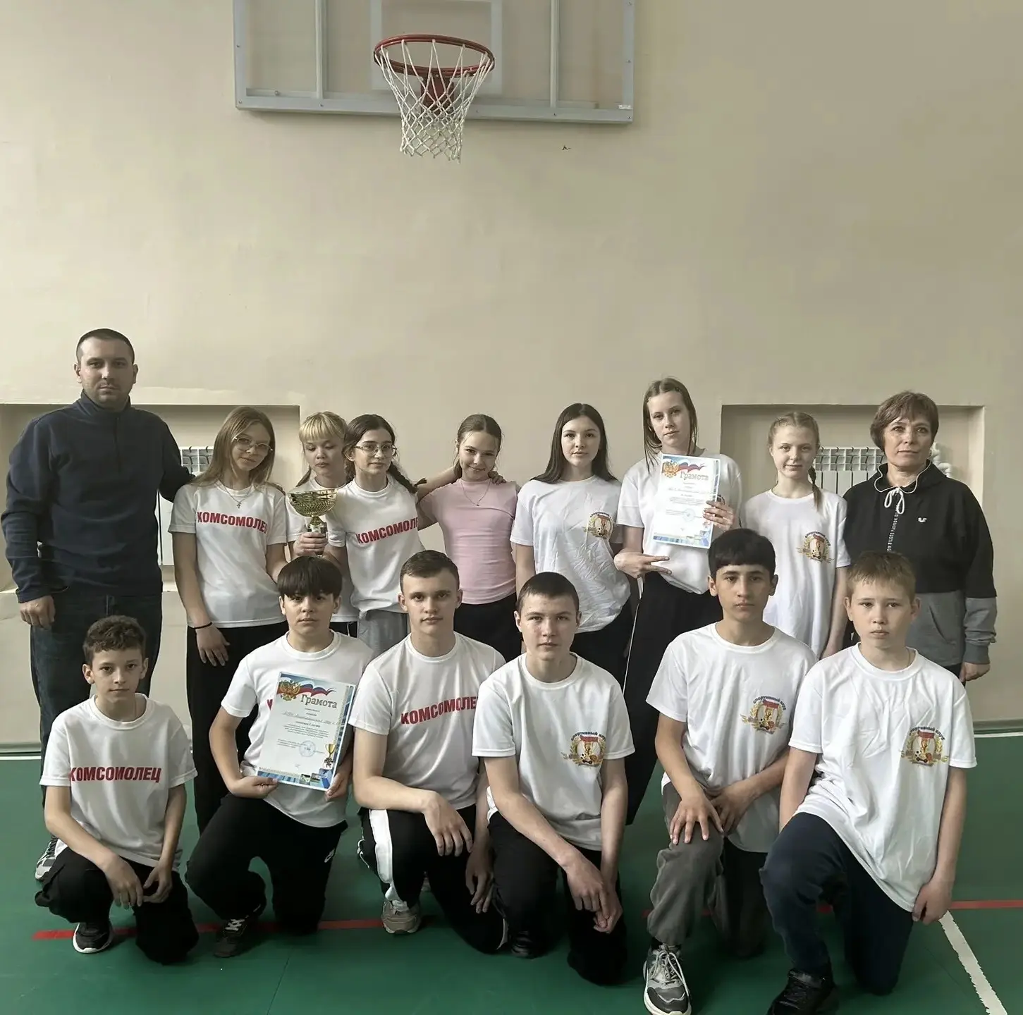 В Стрелецкой школе 10.04.2026 состоялся муниципальный этап Всероссийских спортивных соревнований шко