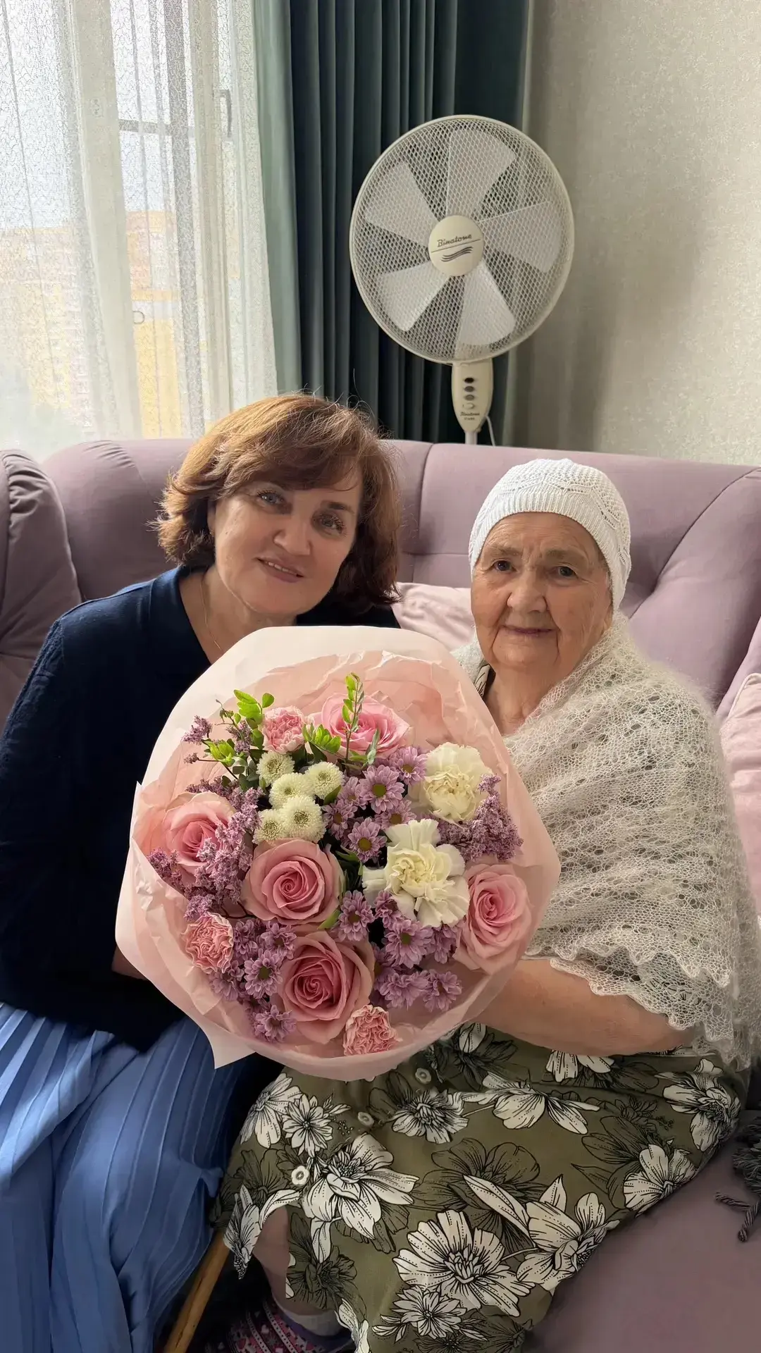 Сегодня мы продолжаем нашу добрую традицию - навестили долгожителей Советского района🤍