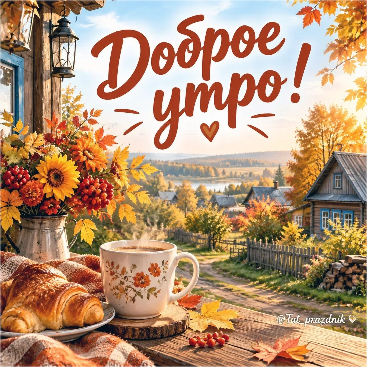 ☀️🍂 Доброго осеннего утра!